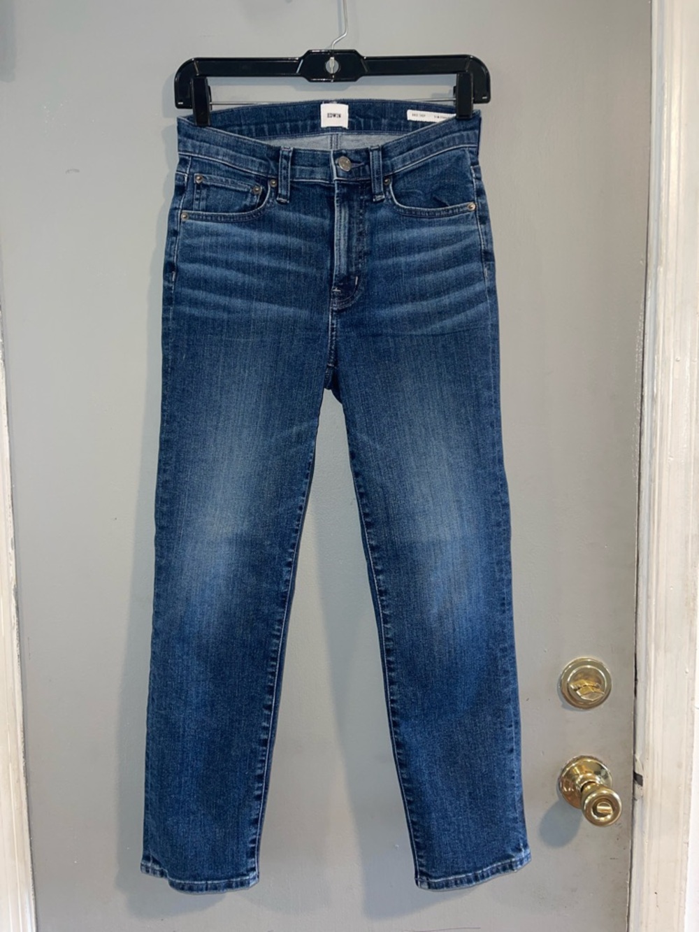 Edwin | Bree Crop Slim Straight Jeans Size‎ 24